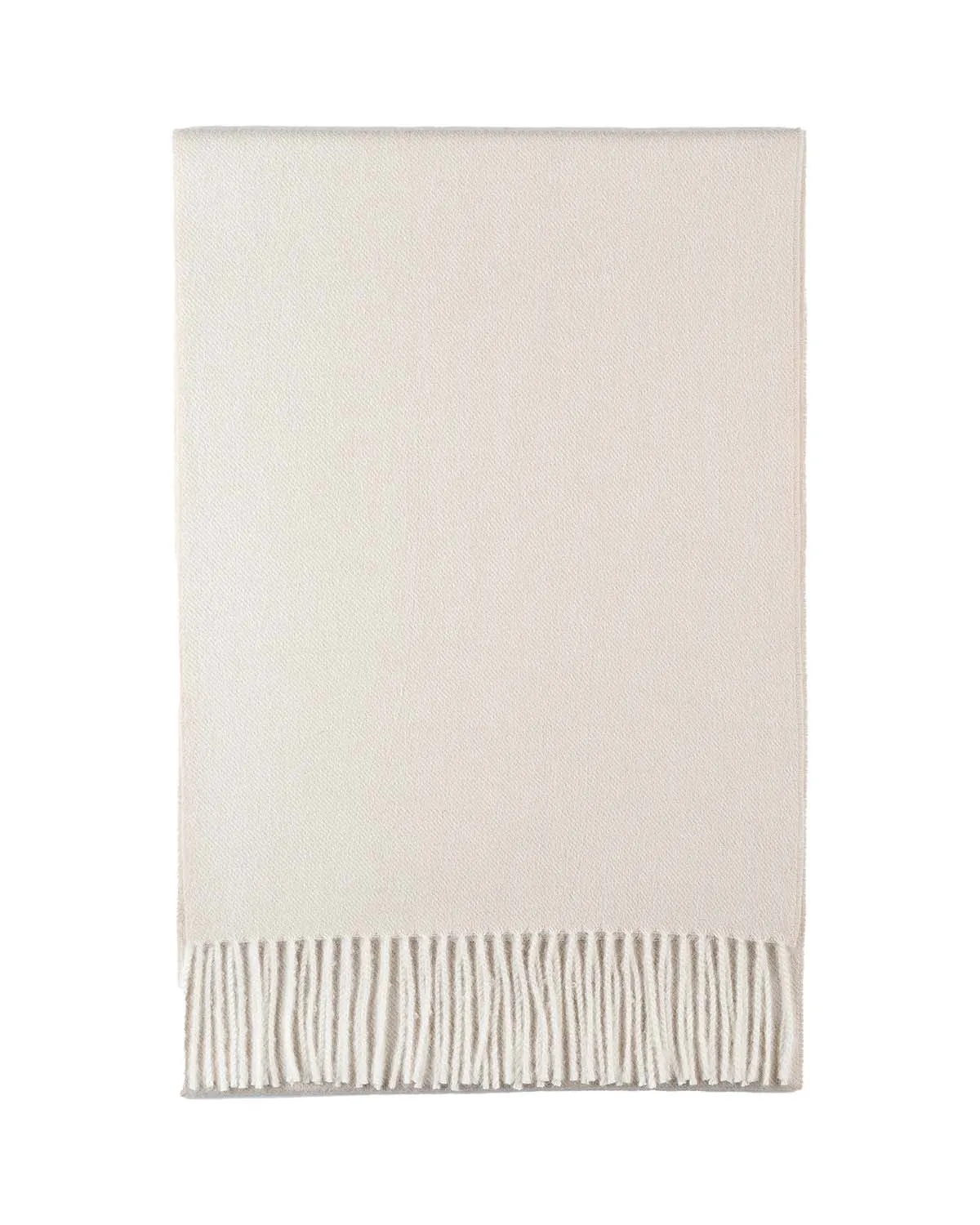 100% Baby Alpaca Scarf - Porcelain