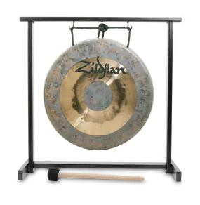 12" Traditional Gong and Table-Top Stand Set