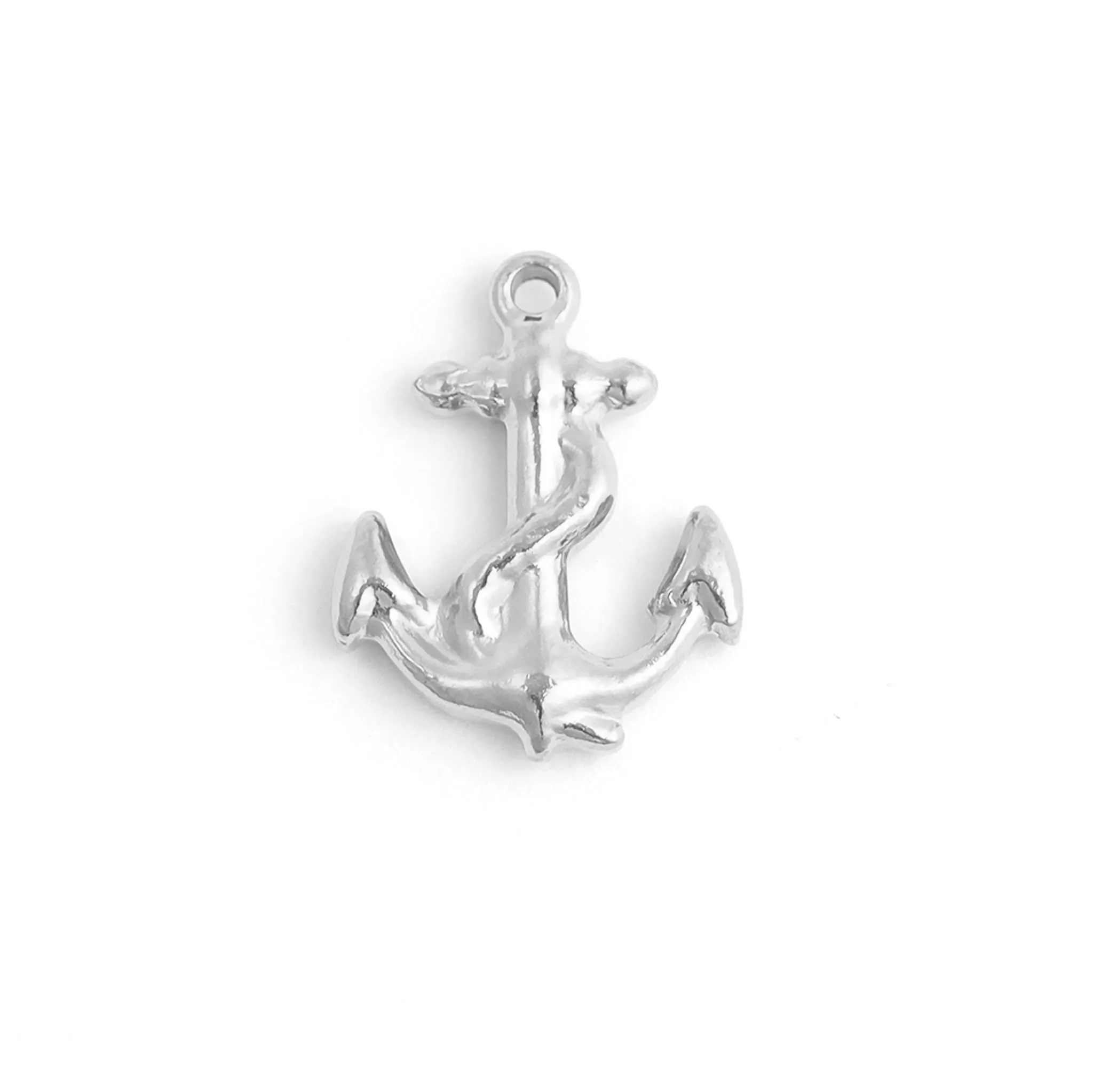 18K Gold PVD Stainless Steel Anchor Charm / PDL0100