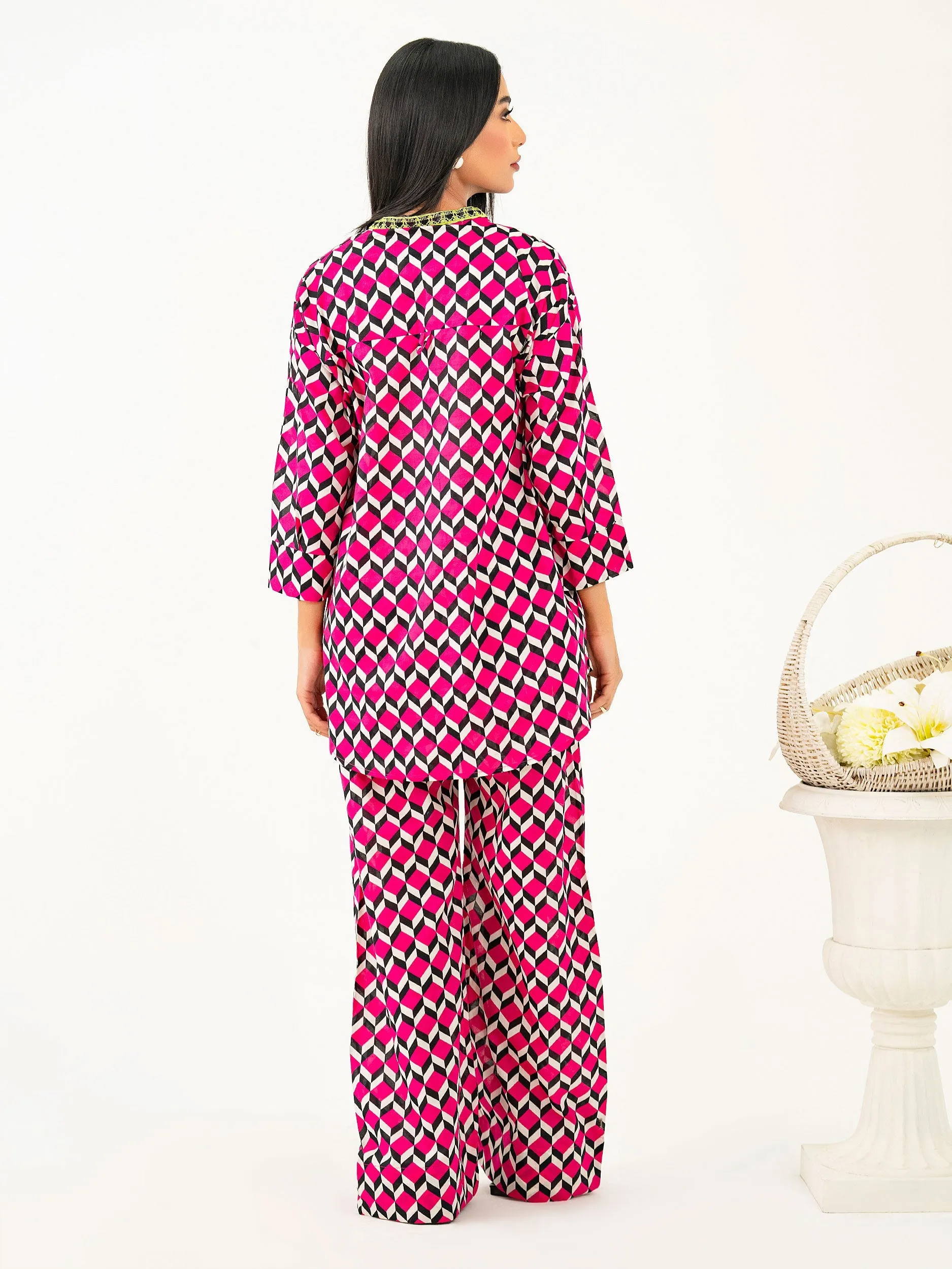 2 Piece Lawn Suit-Embroidered (Pret)