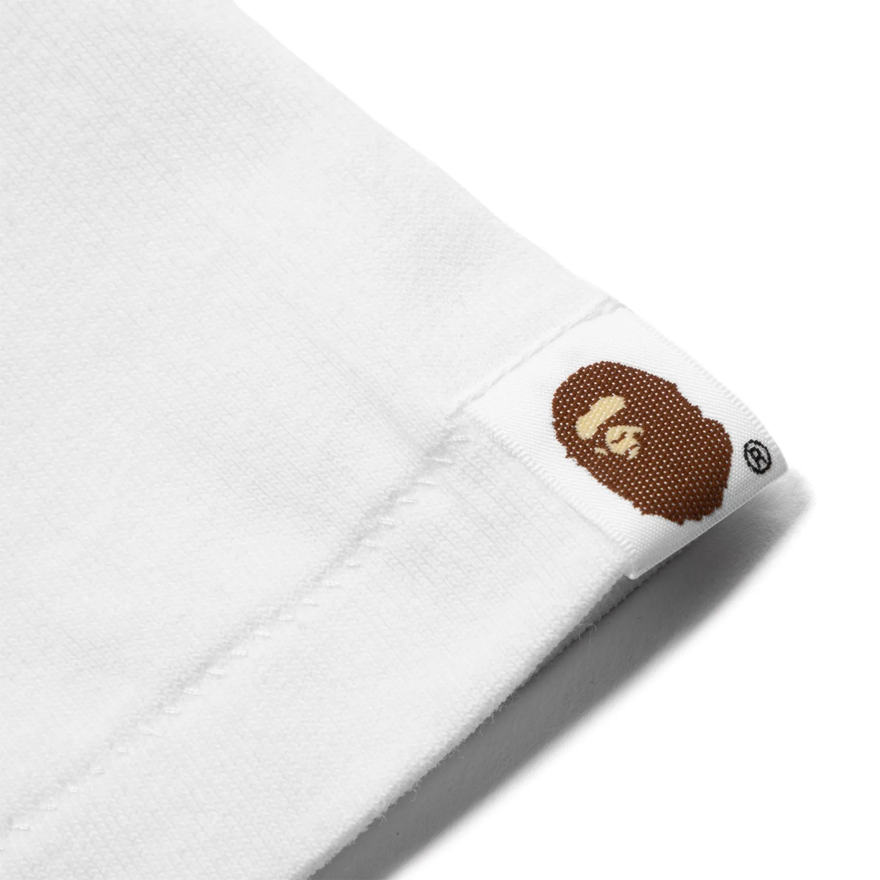 A Bathing Ape Halloween Jack O' Lantern College Tee (White)
