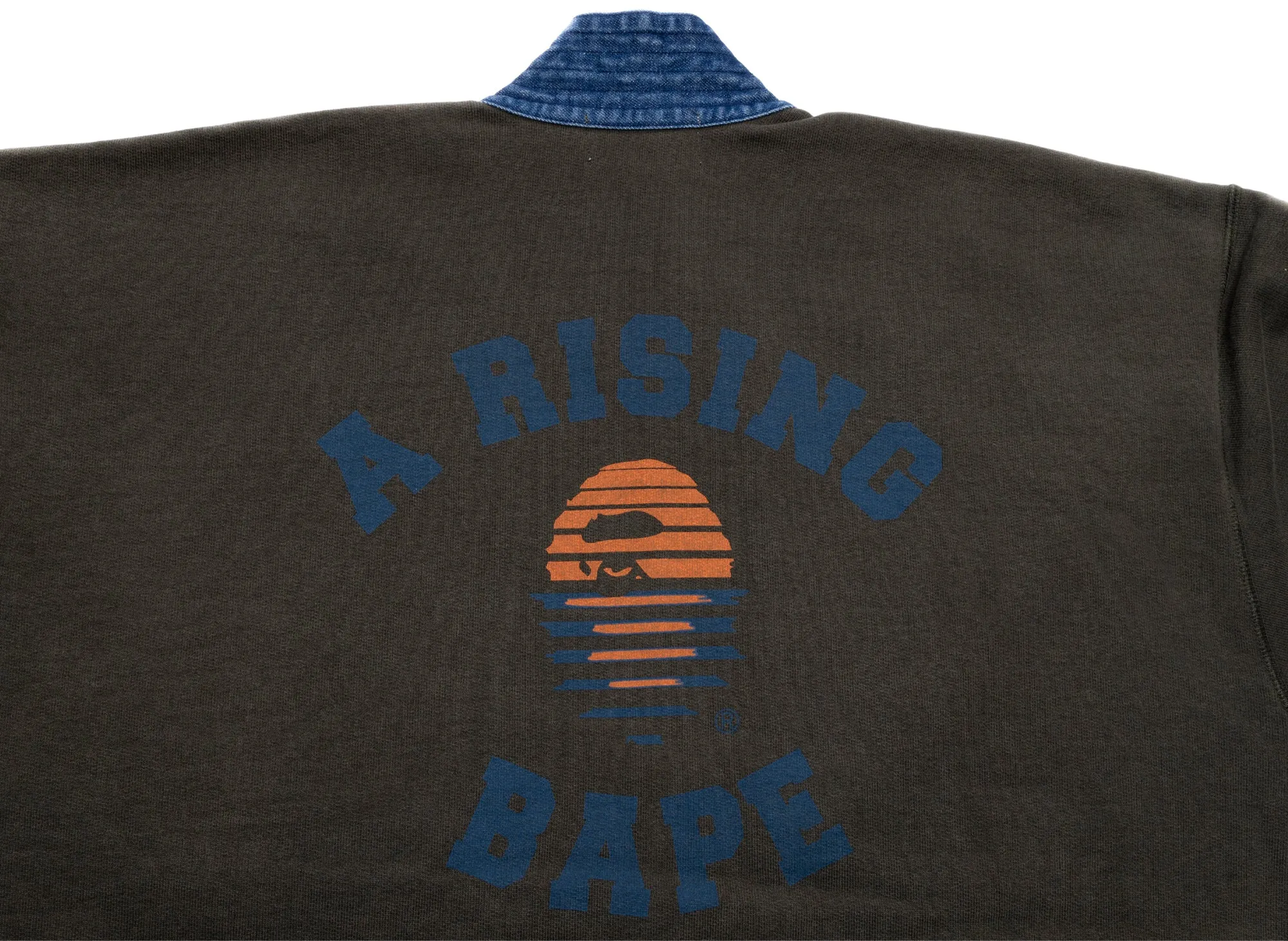 A Bathing Ape Rising Bape Hanten Jacket in Olive