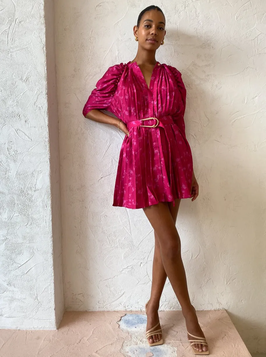 Acler Ivy Dress in Fuschia