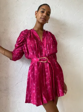 Acler Ivy Dress in Fuschia