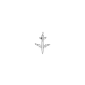 Airplane Charm (Silver)