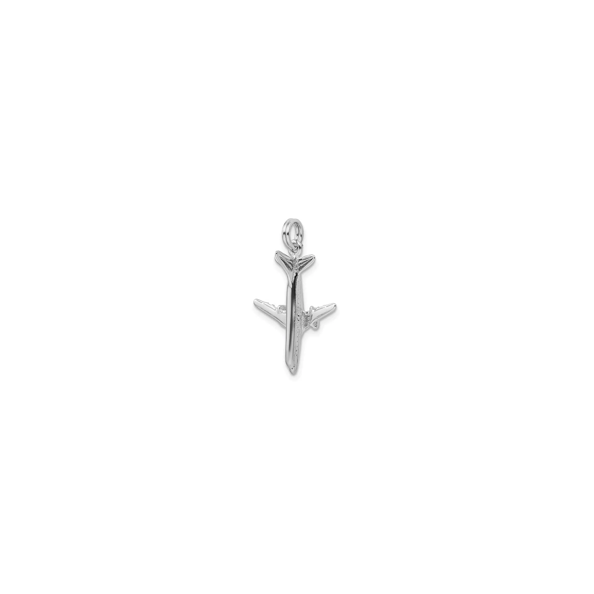 Airplane Charm (Silver)