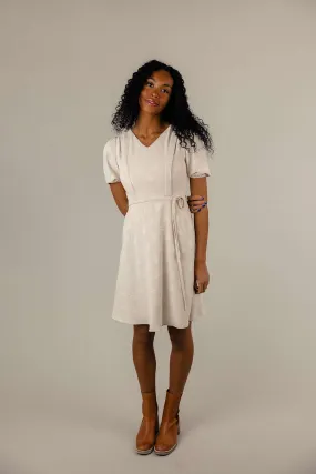 Alyssa Embossed MOM Nursing Dress