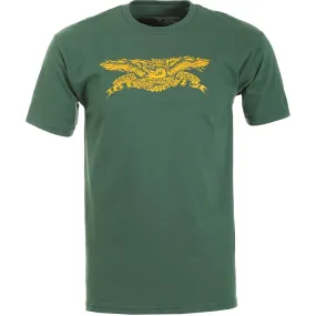 Anti-Hero Sprack Eagle S/S Men's T-Shirt - Green/Yellow