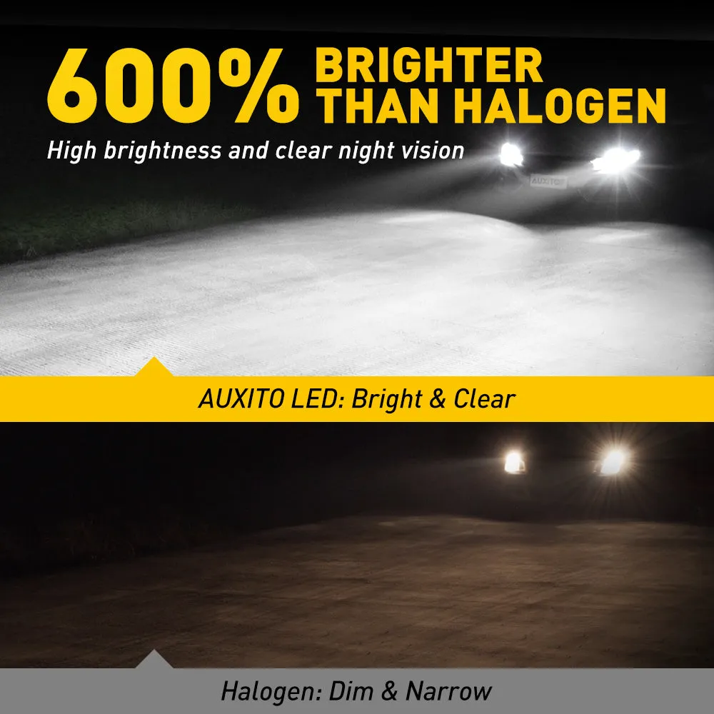 AUXITO 9004 LED Headlight Bulb 100W 20000LM 6000K White