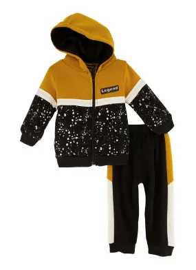 Baby Boys 12-24M Color Block Legend Hoodie and Joggers