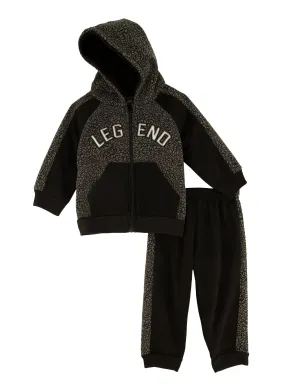 Baby Boys 12-24M Legend Color Block Hoodie and Joggers