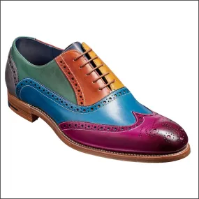 Barker Valiant Multi Coloured Hand Painted^