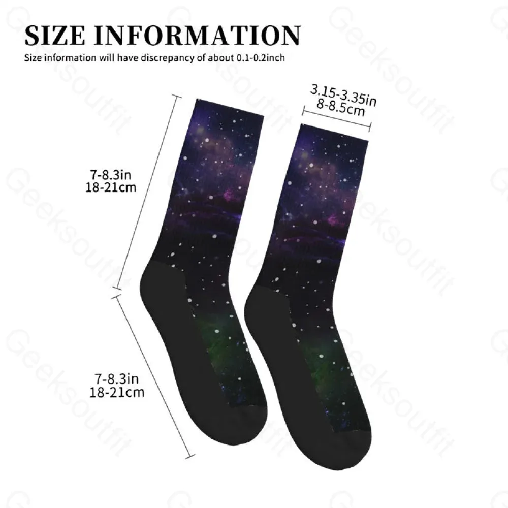 Beautiful Nebula Outer Space Men's Socks