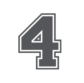 Bogg® Bit  - Number "4"