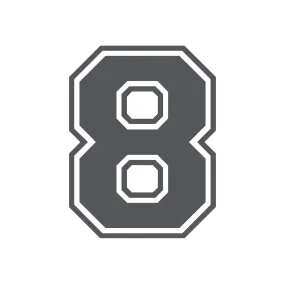 Bogg® Bit  - Number "8"