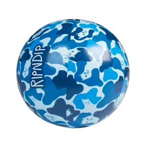 Camo Beach Ball (Blue)
