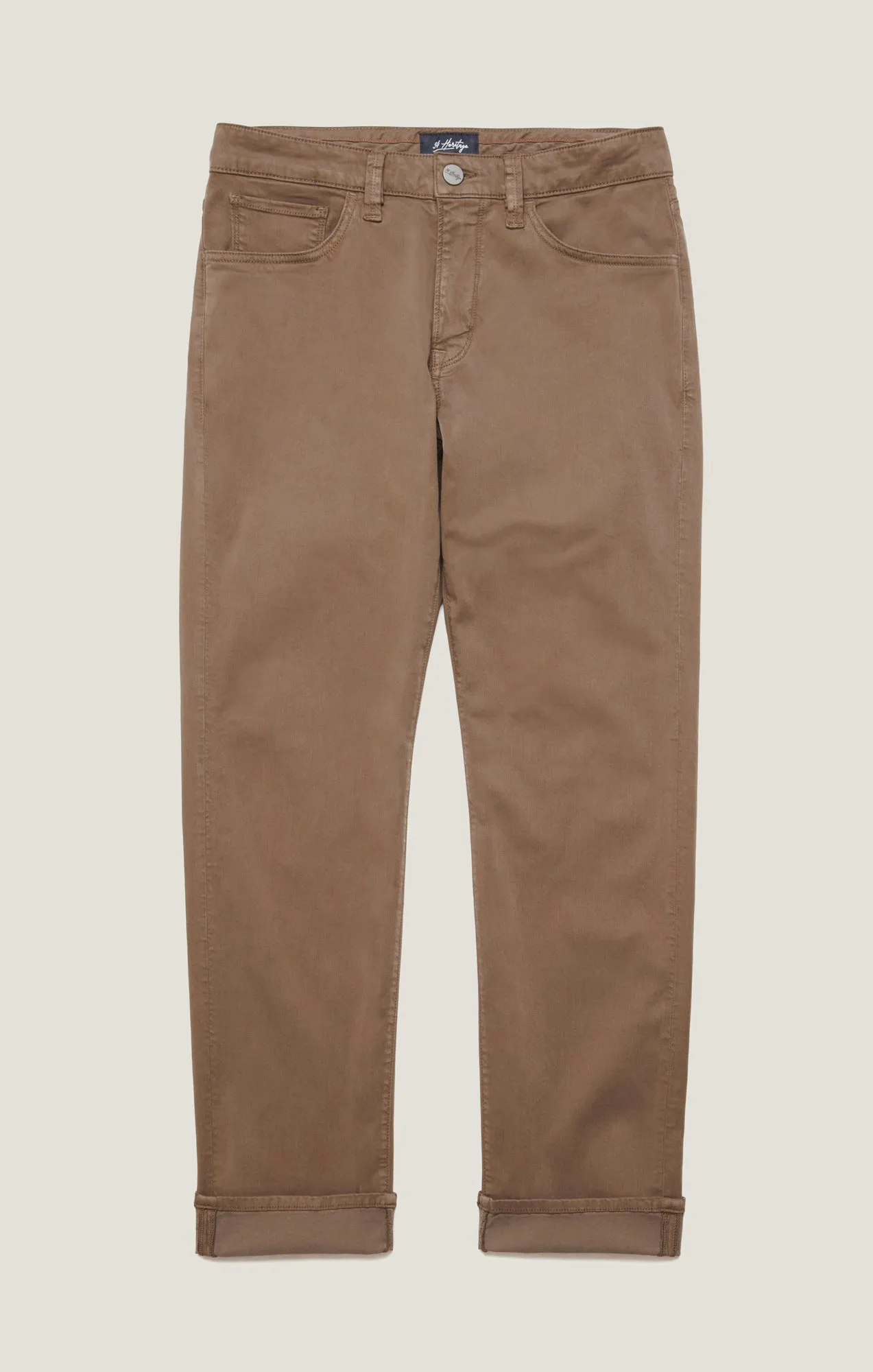 Charisma Relaxed Straight Pants in Timber Twill