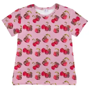 Cherry Koala Women's Short Sleeve Tee Shirt