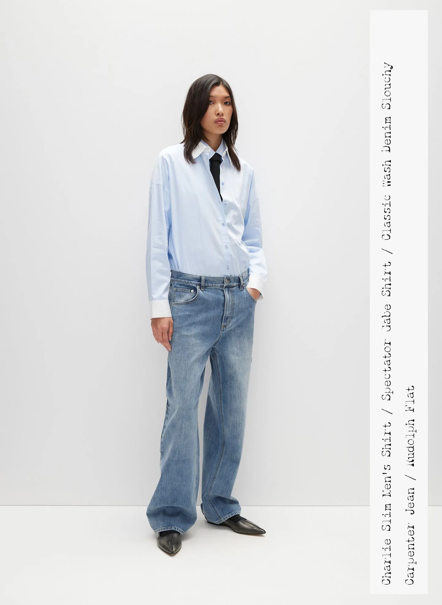 Classic Denim Slouchy Carpenter Jean