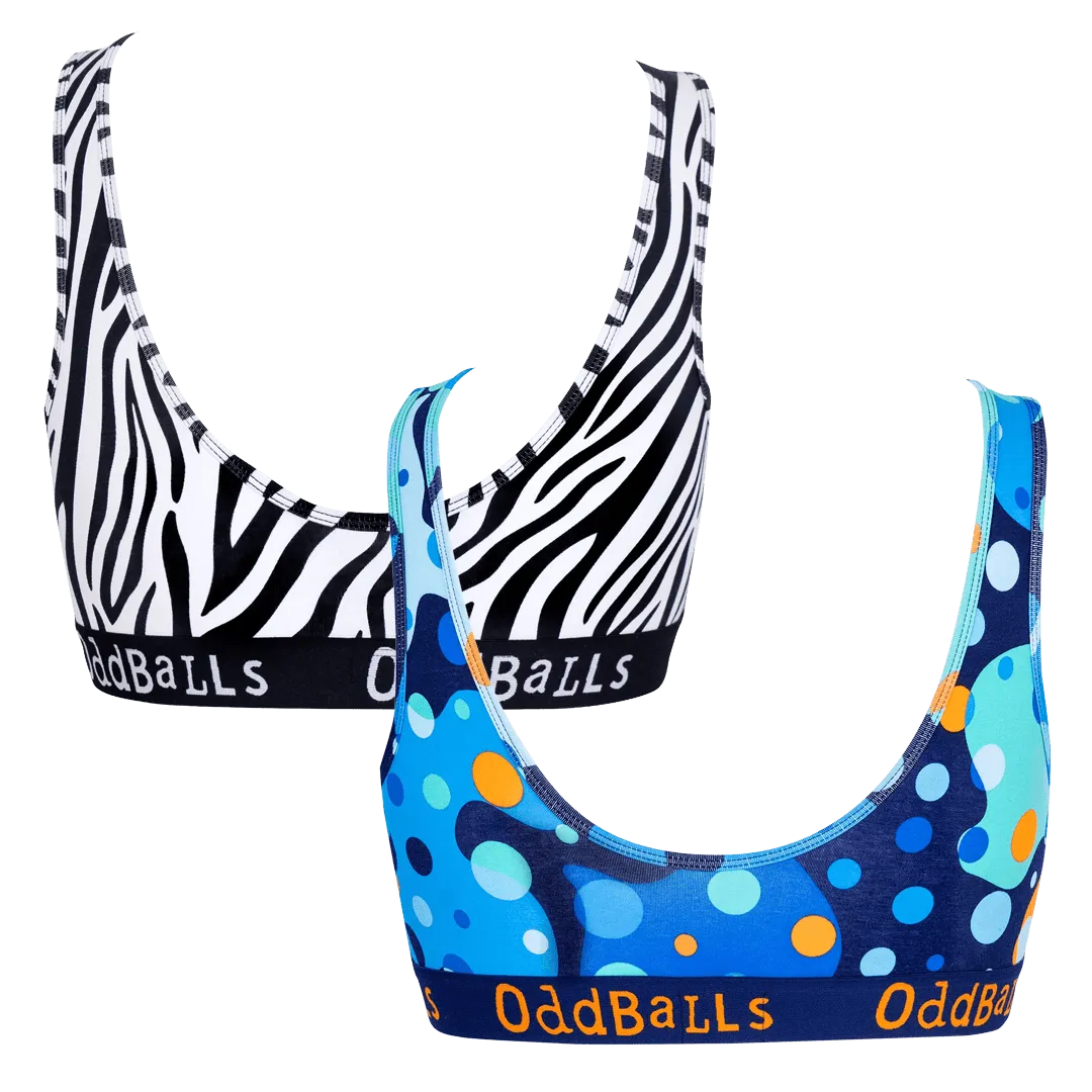 Contrasting Bundle - Ladies Bralette 2 Pack Bundle