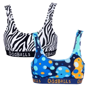 Contrasting Bundle - Ladies Bralette 2 Pack Bundle