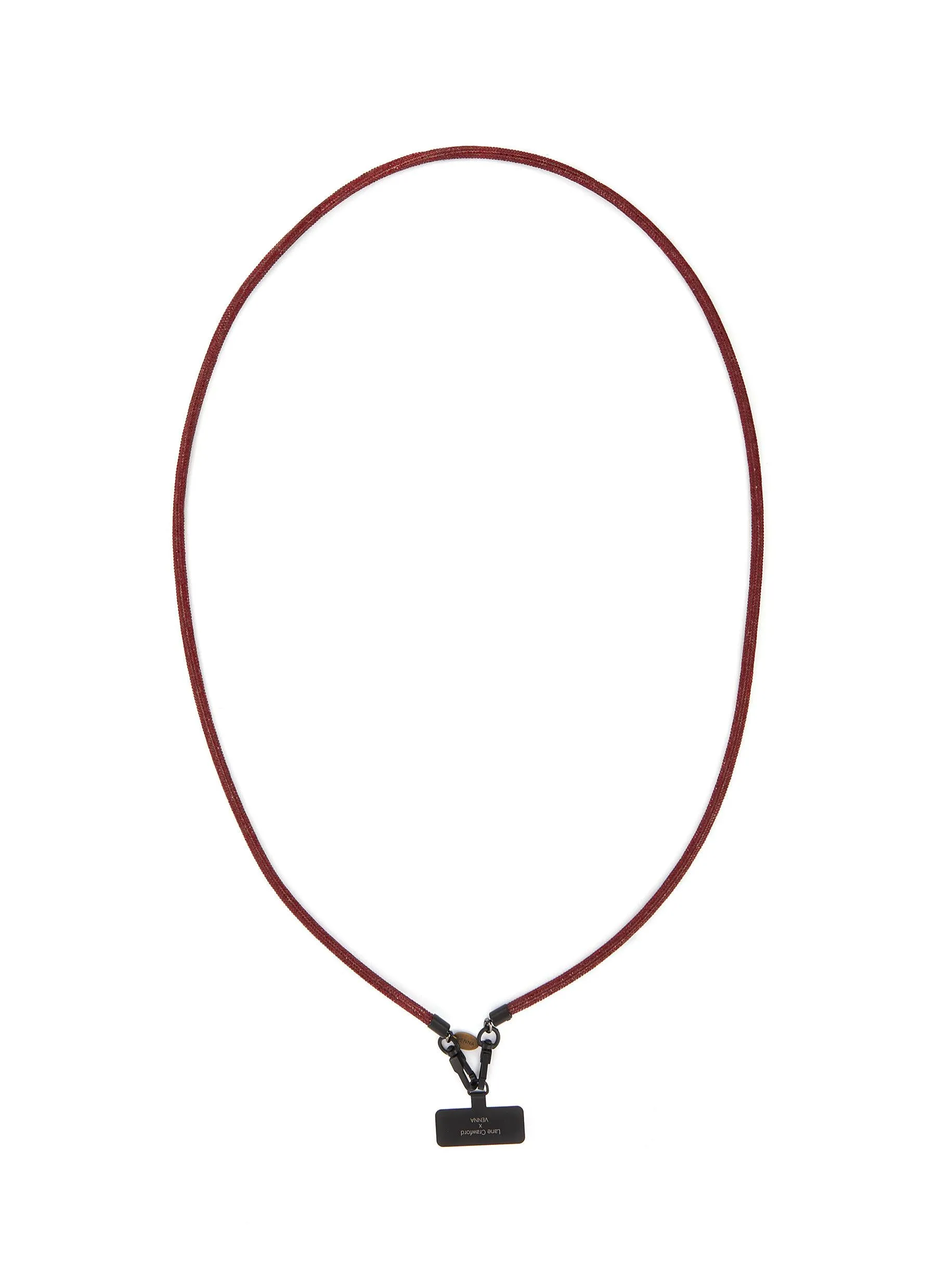 CRYSTAL PHONE STRAP RED   ( PRE- ORDER)