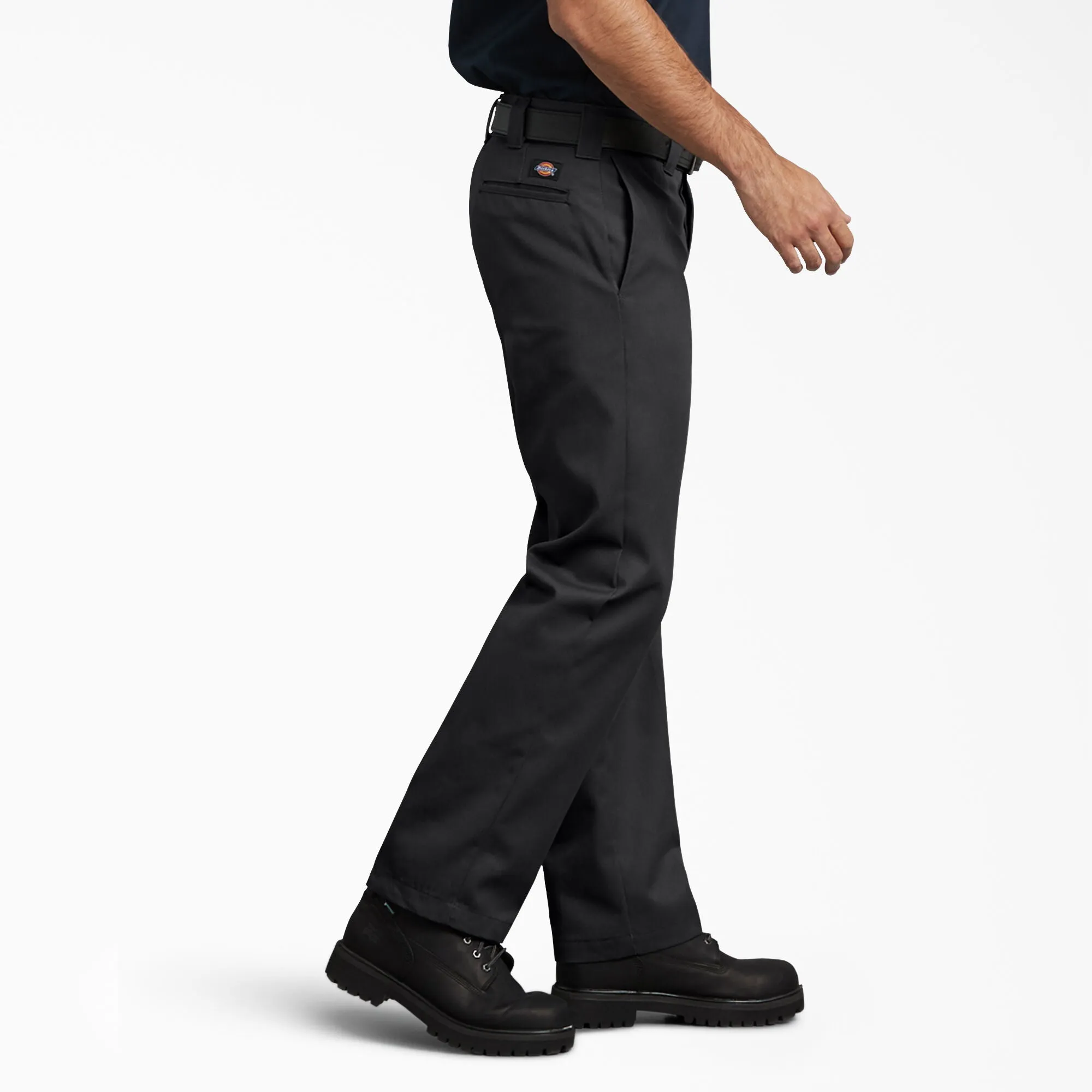 DICKIES 873 Slim Fit Straight Leg Work Pants - Black