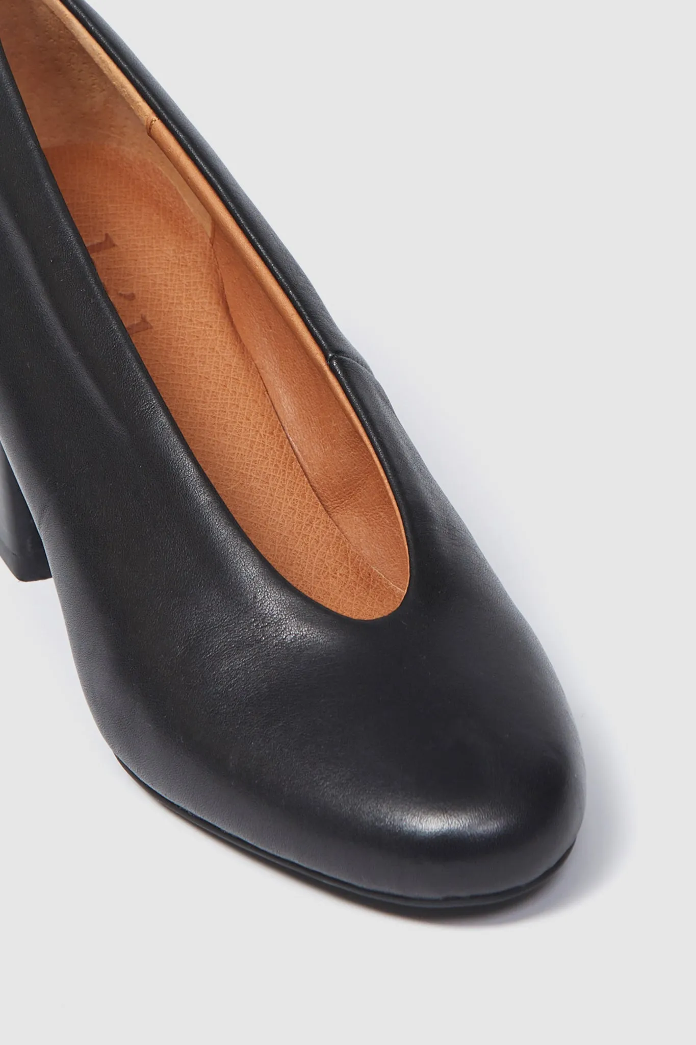 Diuna Midi Heel Black