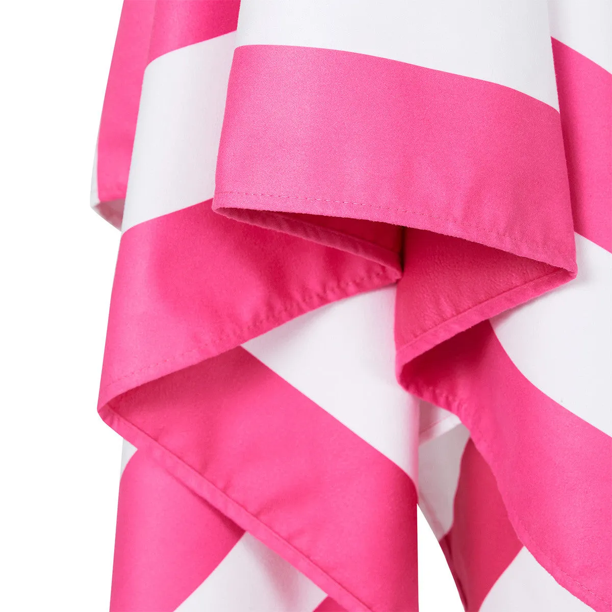 Dock & Bay Beach Towel Cabana Collection L 100% Recycled Phi Phi Pink