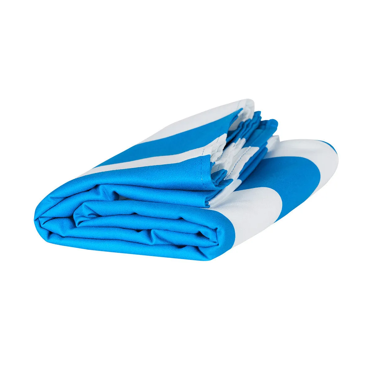 Dock & Bay Beach Towel Cabana Collection XL 100% Recycled Bondi Blue
