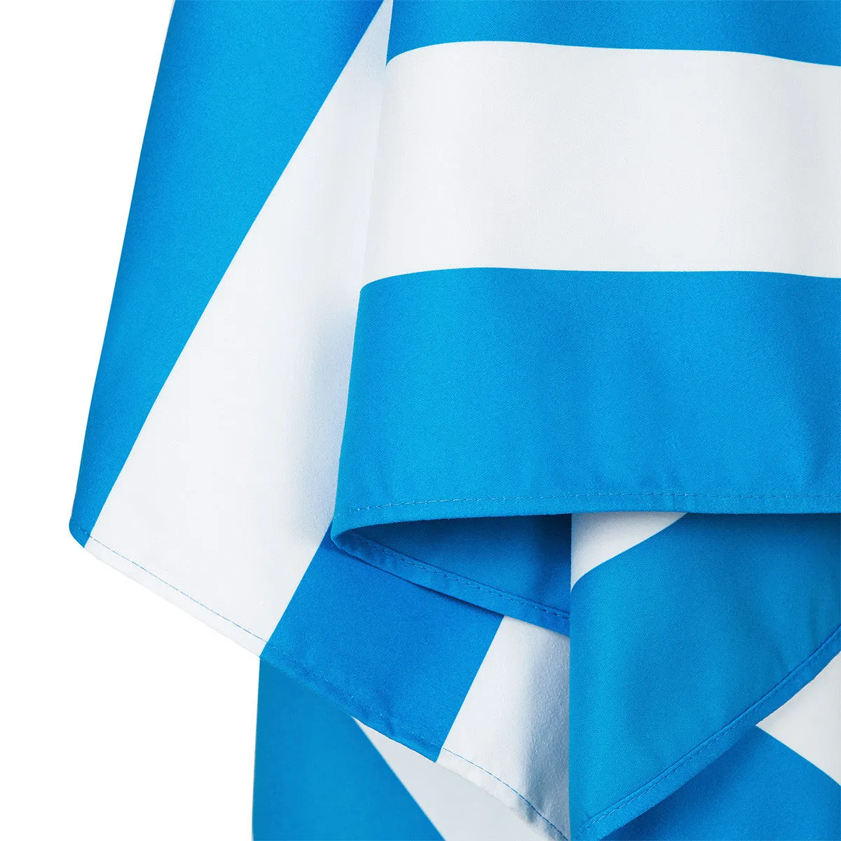Dock & Bay Beach Towel Cabana Collection XL 100% Recycled Bondi Blue