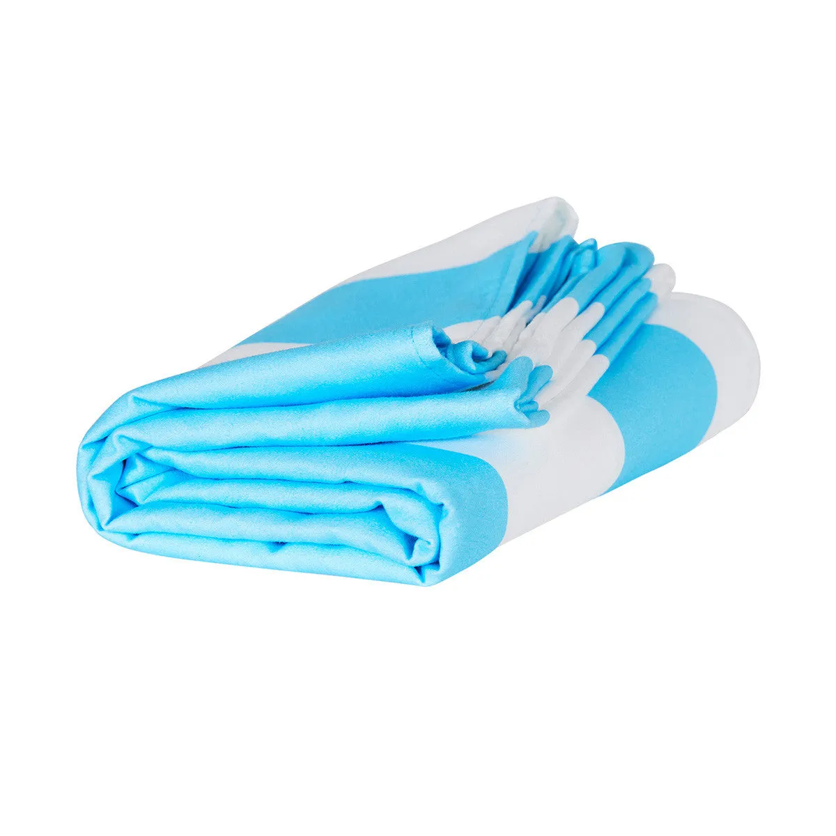 Dock & Bay Beach Towel Cabana Light Collection L 100% Recycled Tulum Blue