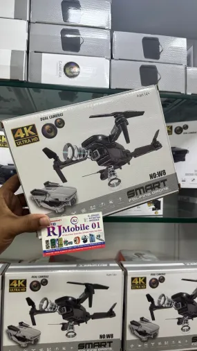 Foldable Drone With HQ WiFi dual HD Camera Remote Control