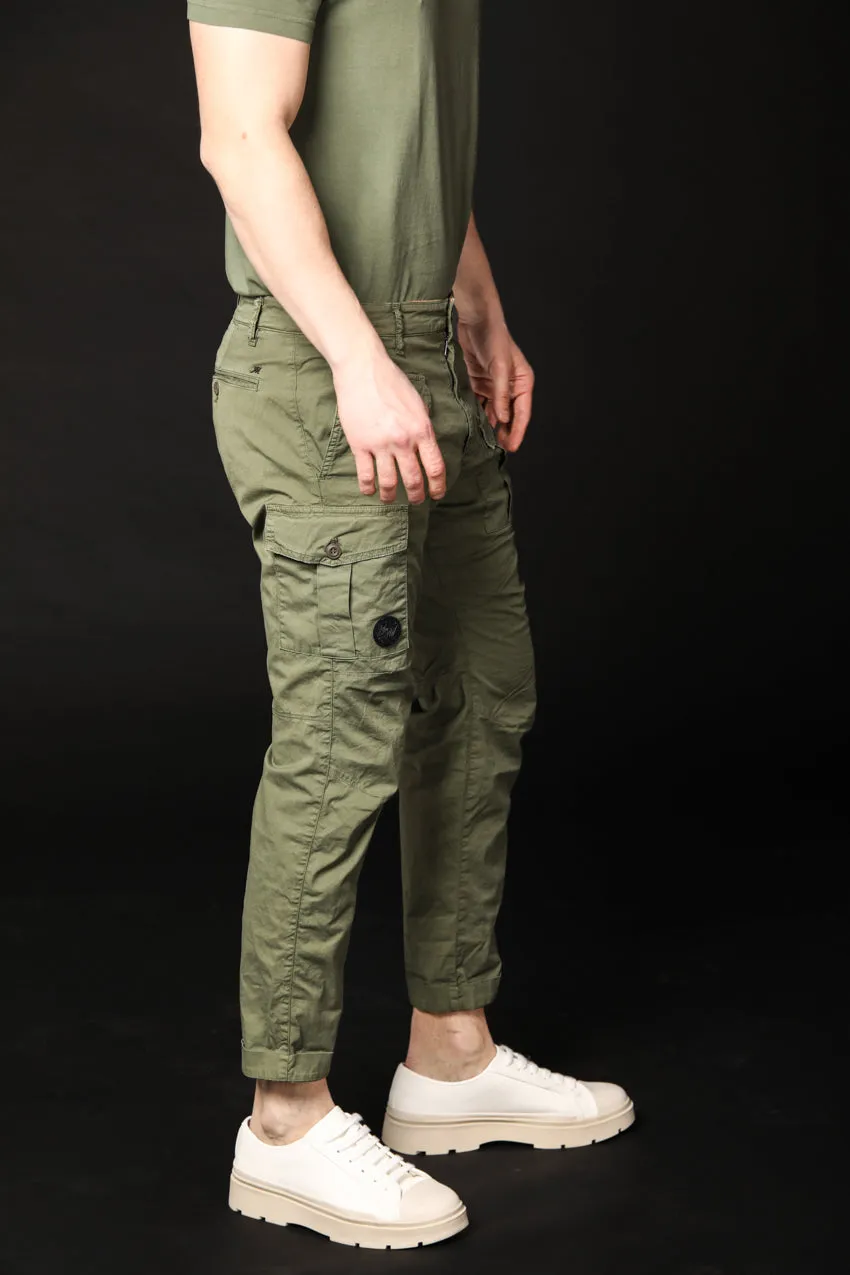 George Coolpocket men's cargo pants in twill limited edition carrot fit ①