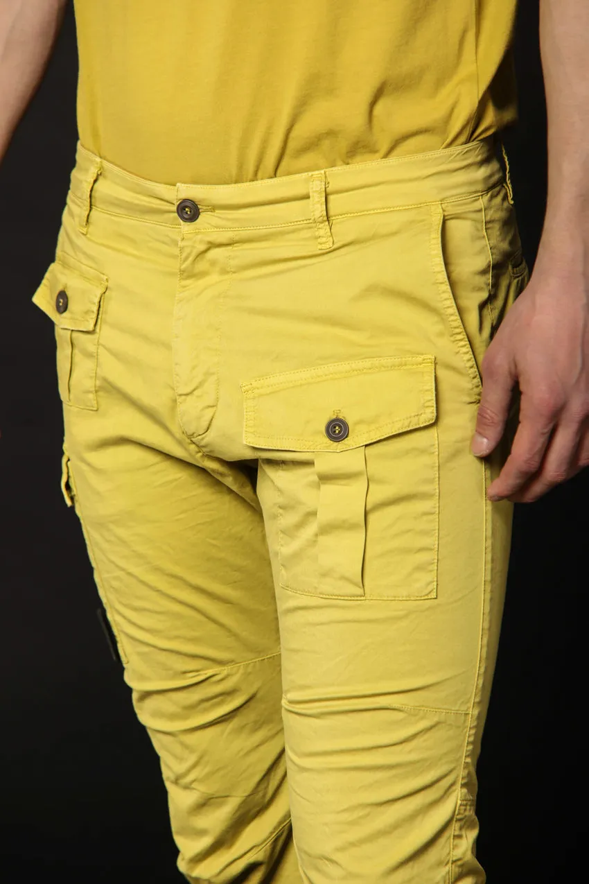 George Coolpocket men's cargo pants in twill limited edition carrot fit