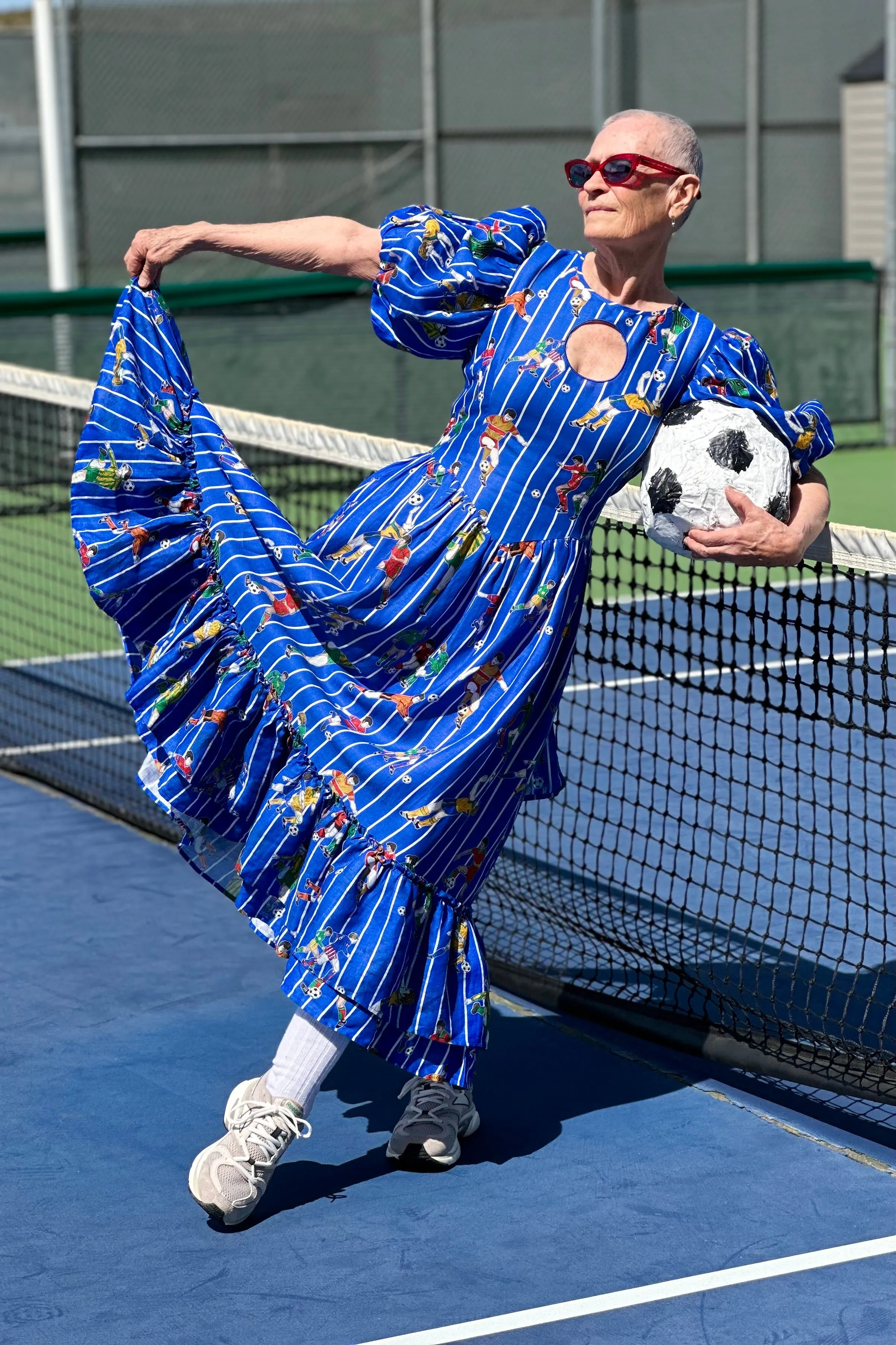 Good Girl Soccer Stripe Dress