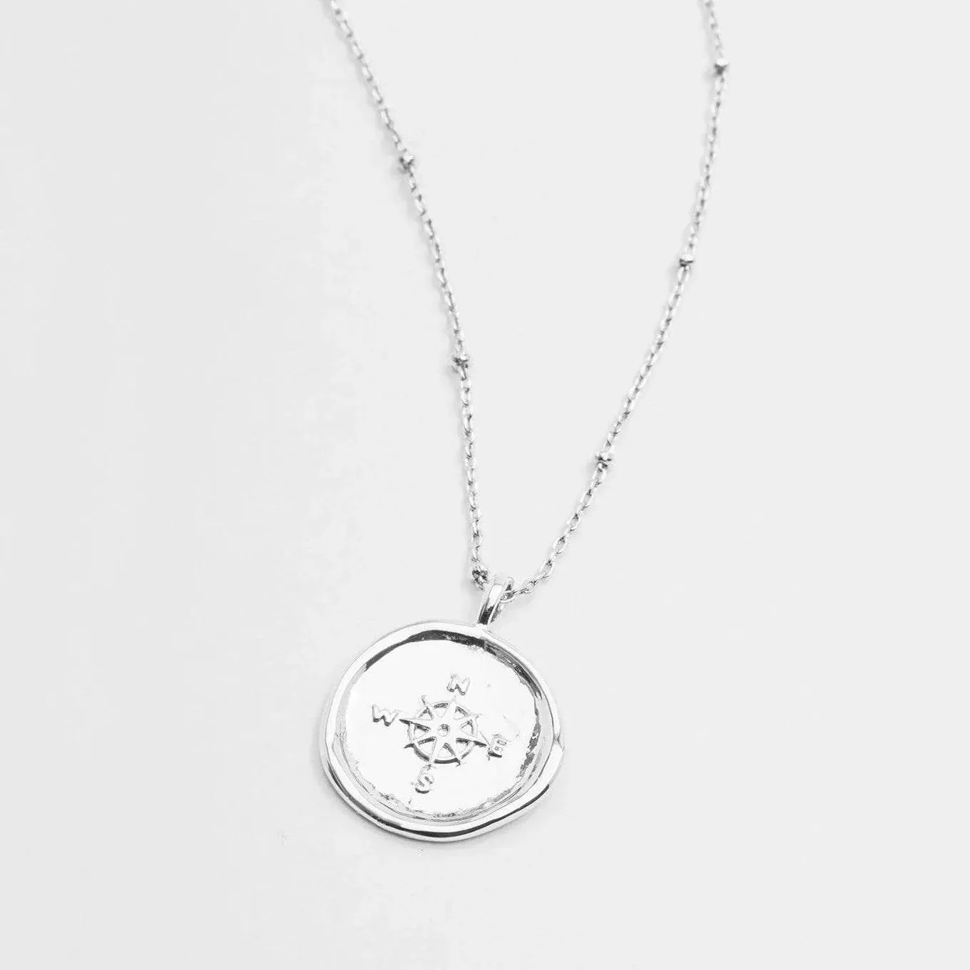 Gorjana Compass Coin Necklace