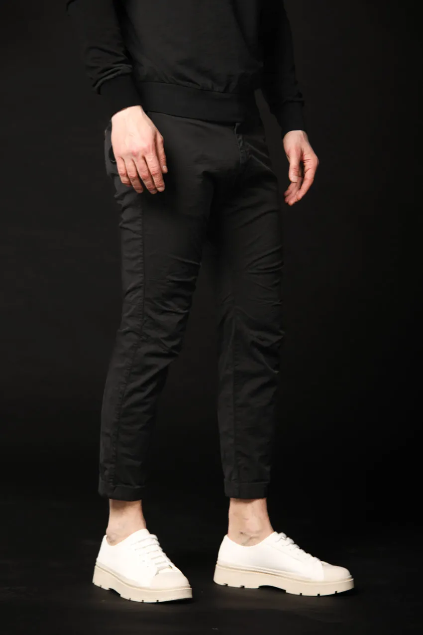 John Coolkhinos men's chino pants in twill limited edition carrot fit ①