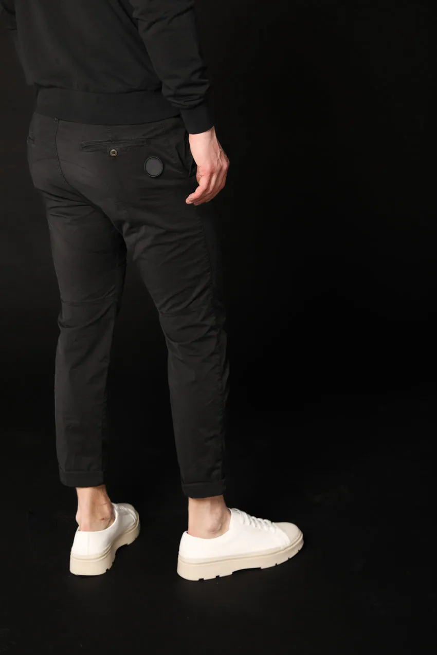John Coolkhinos men's chino pants in twill limited edition carrot fit ①