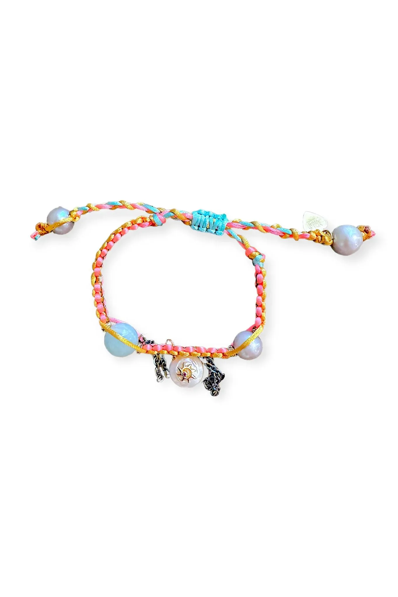 Joie DiGiovanni Summer Daze Pearl Silk Rocker Bracelet