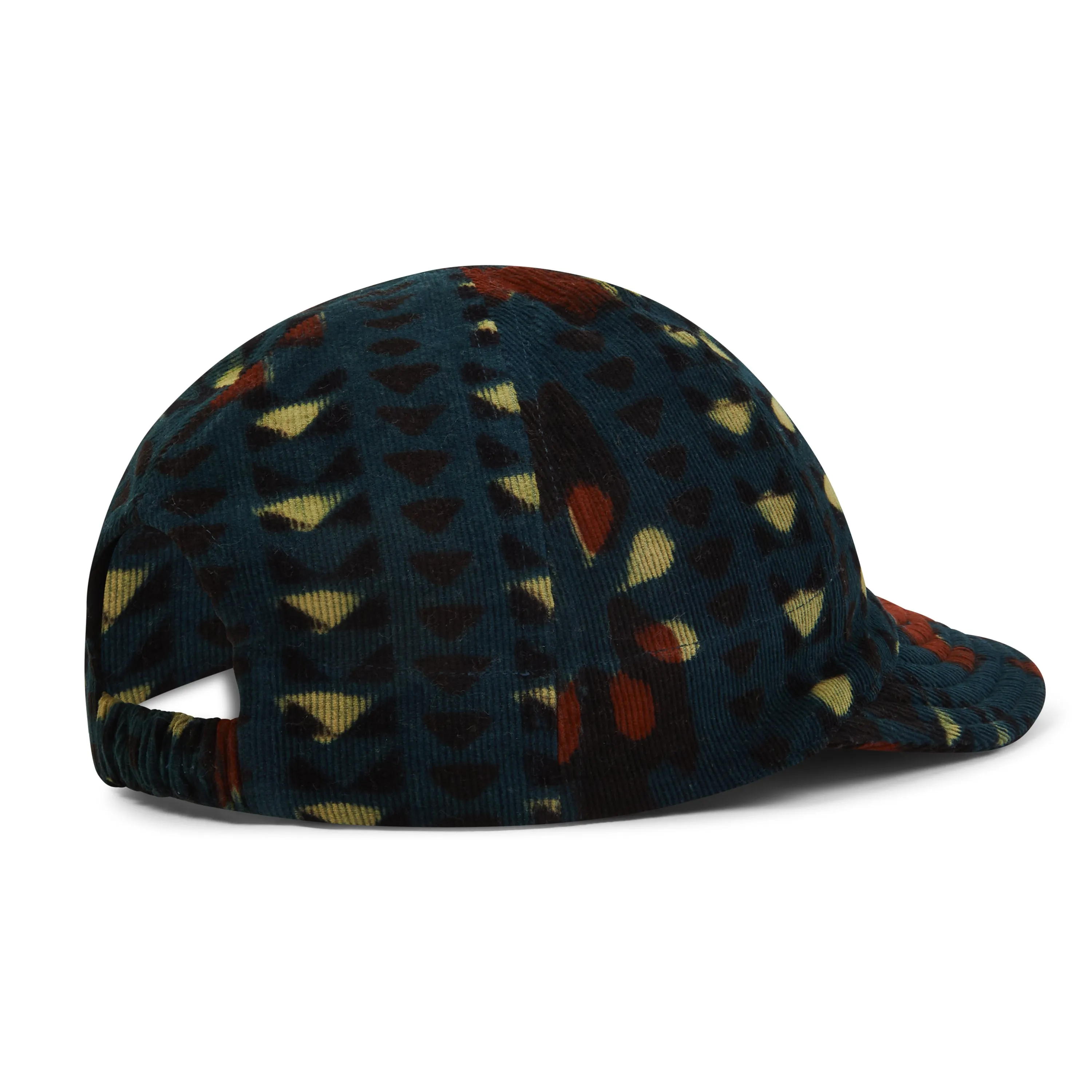 Kardo Quilted Peak Cap - Block Print