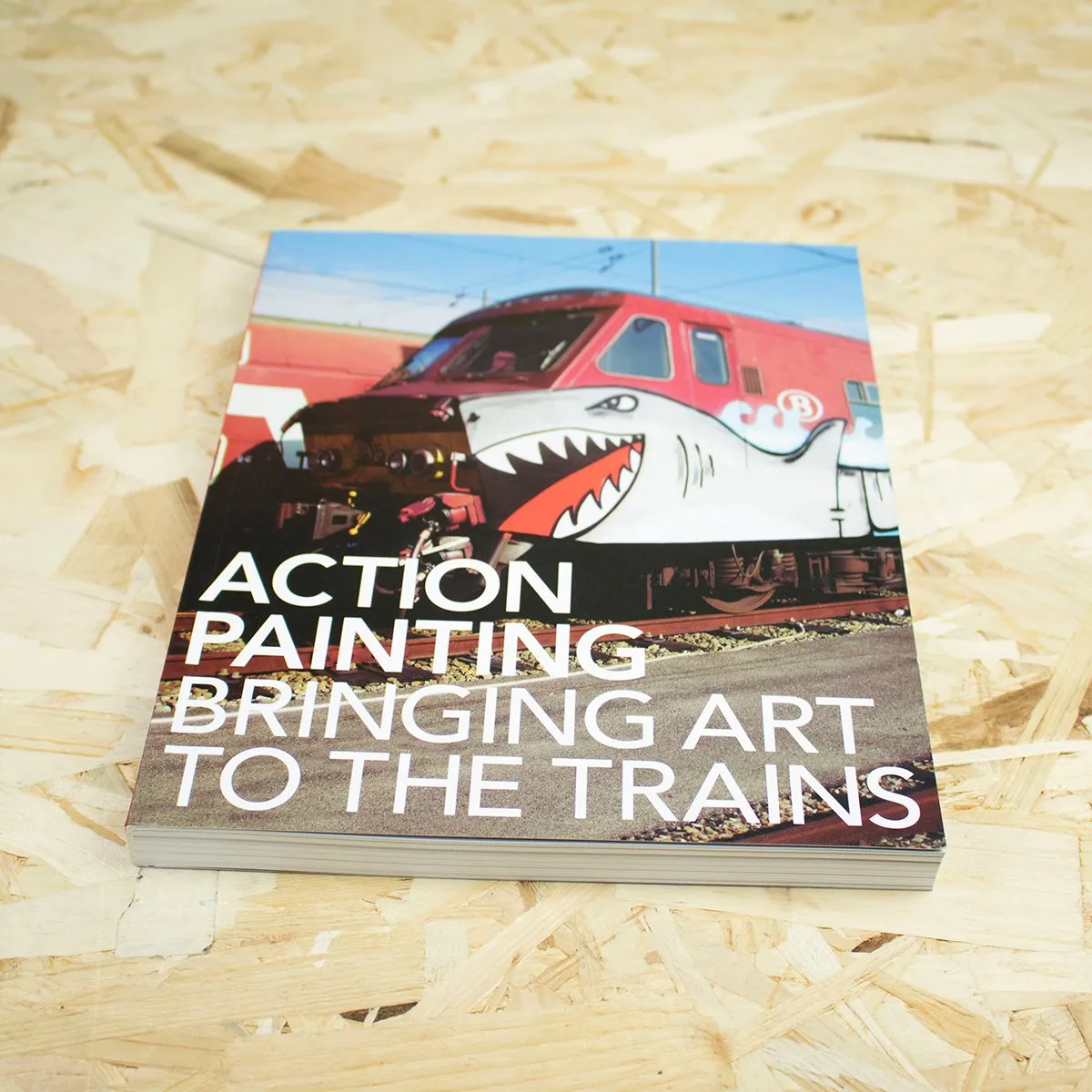 Kristian Kutschera - Action Paiting - Bringing Art to the Trains