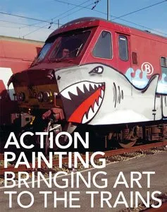 Kristian Kutschera - Action Paiting - Bringing Art to the Trains