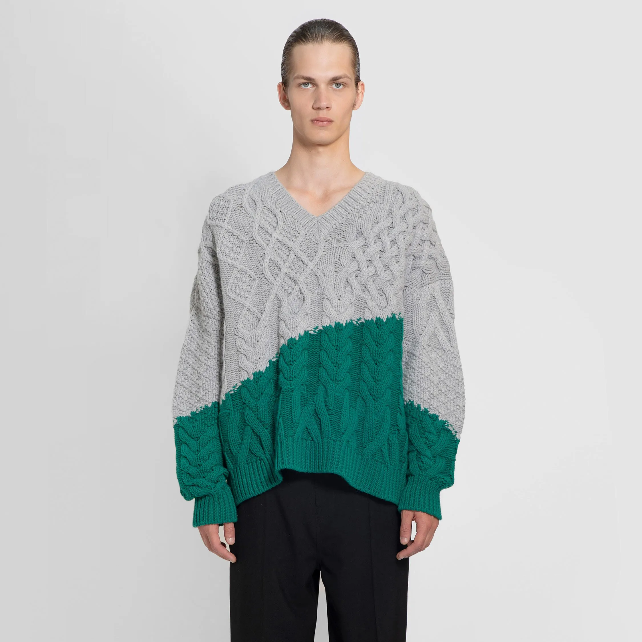 LOEWE MAN MULTICOLOR KNITWEAR