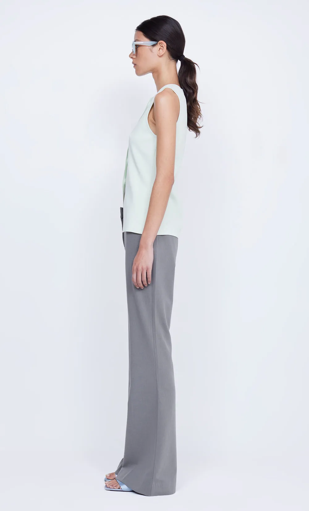 MARISSA BOOTLEG PANT - ELEPHANT GREY