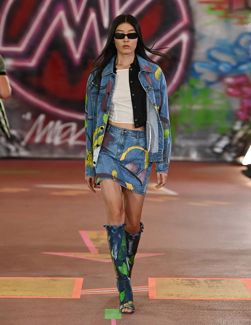 MARK FAST Hand-Painting Jacket