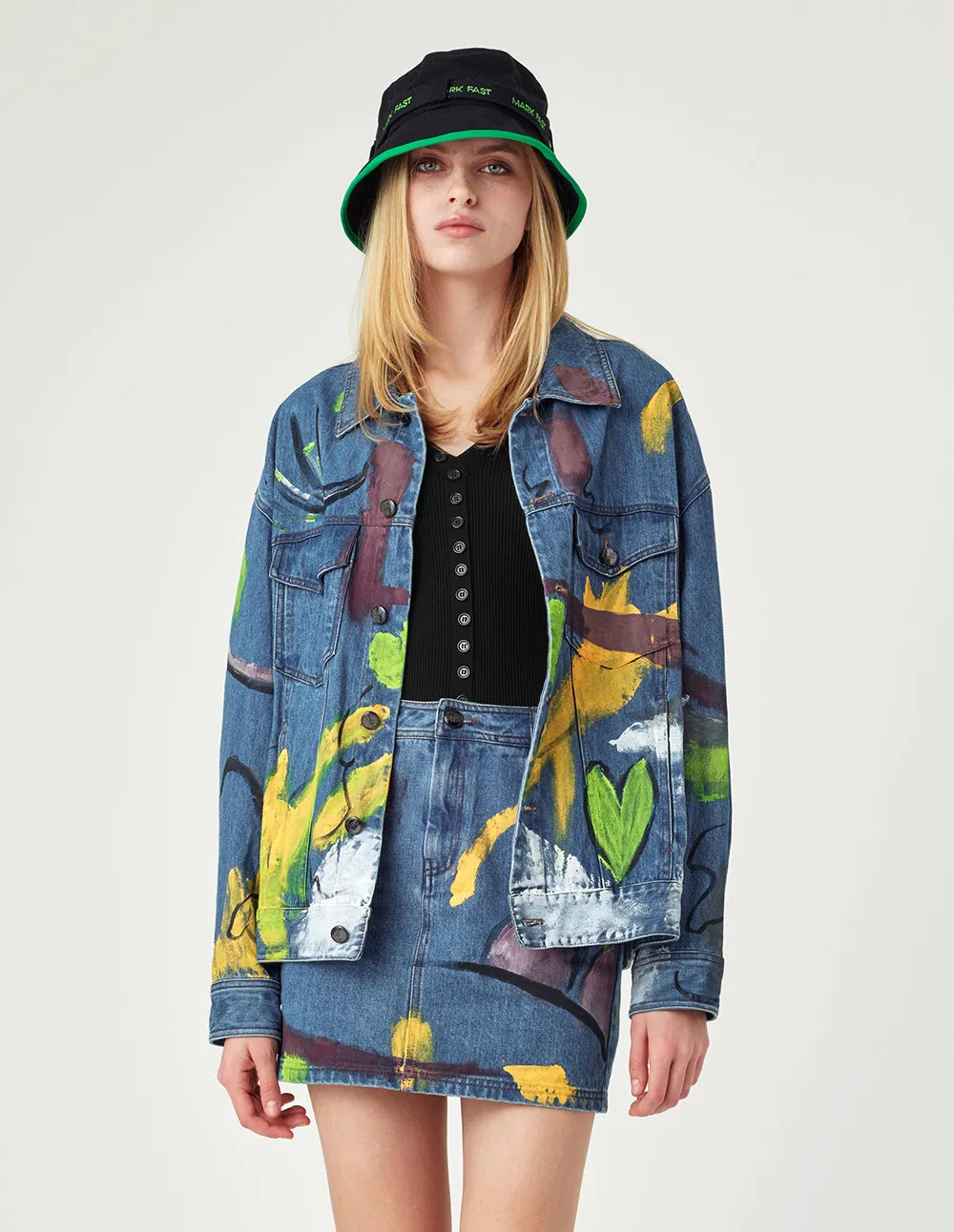 MARK FAST Hand-Painting Jacket