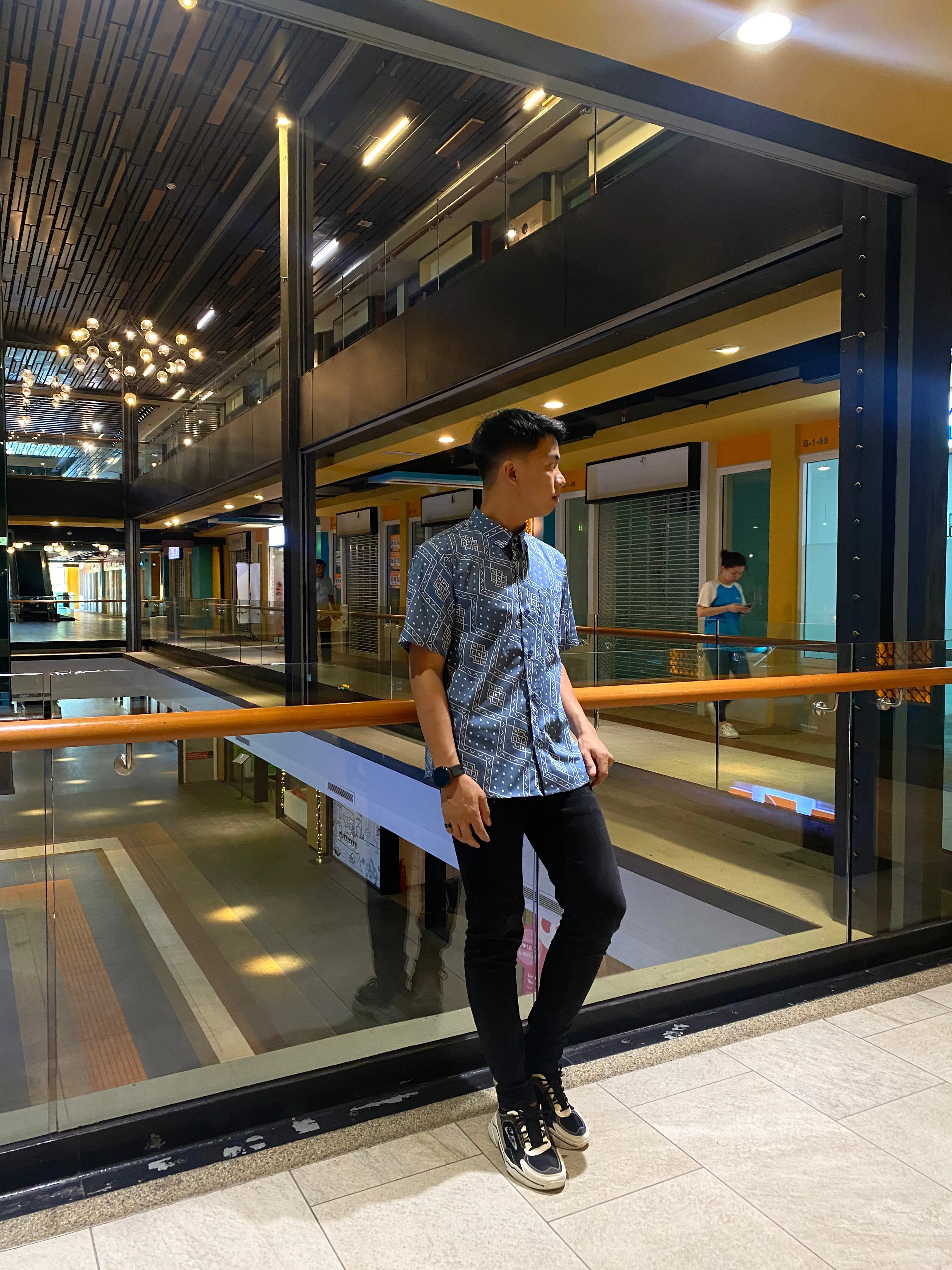 Men's Shirt Full - Binonduk Navy
