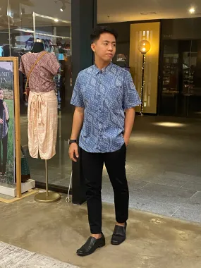 Men's Shirt Full - Binonduk Navy