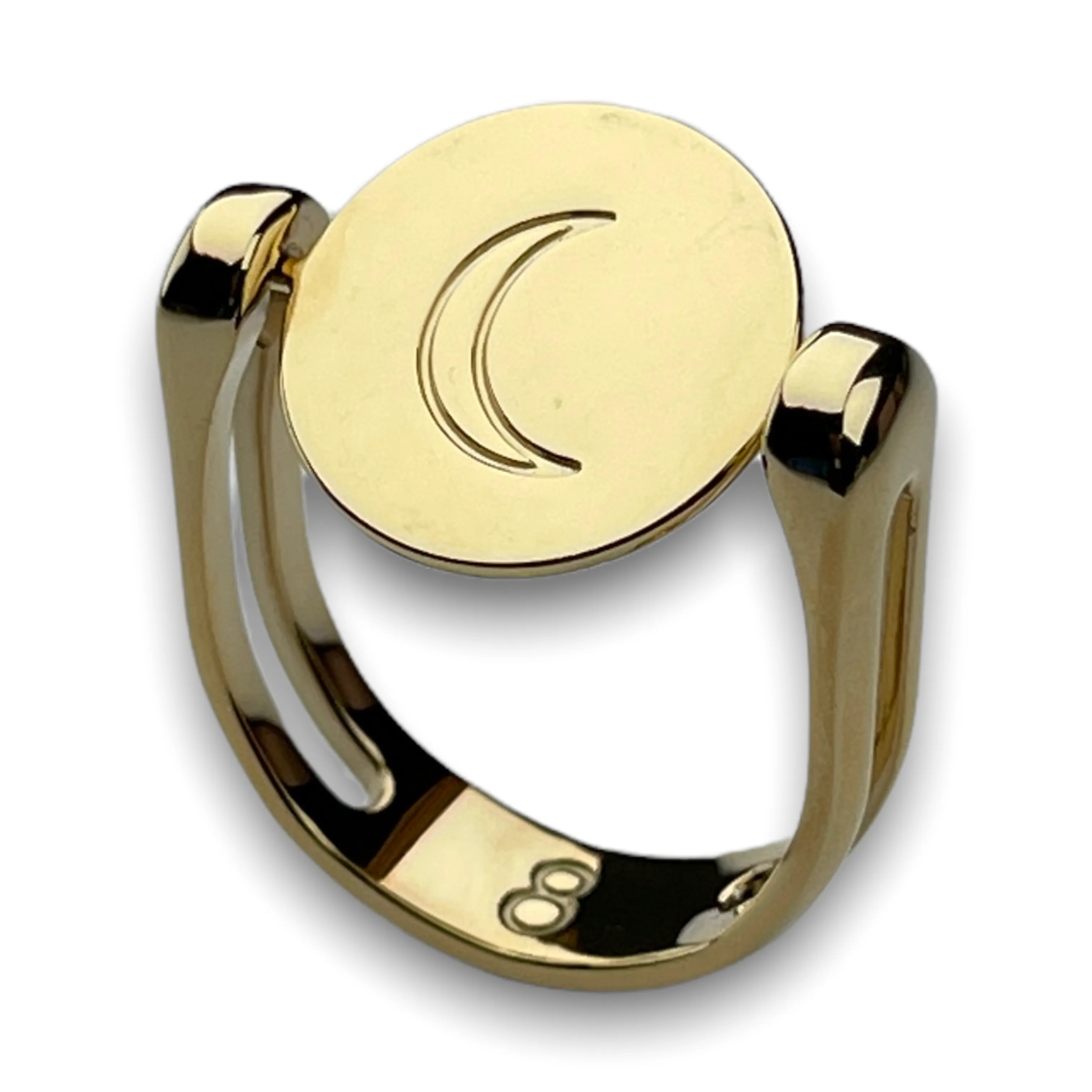 Moon & Stars Symbol Fidget Ring